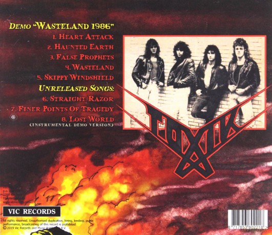 Toxik: Wasteland [CD]