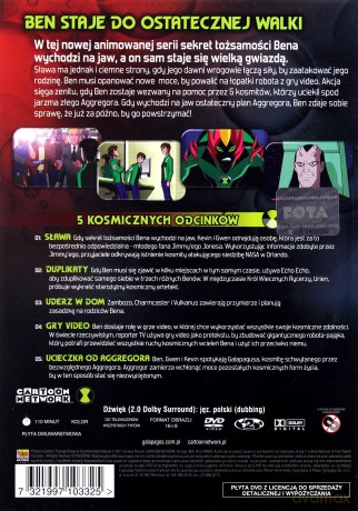Ben 10 Ultimate Alien część 1 [DVD]