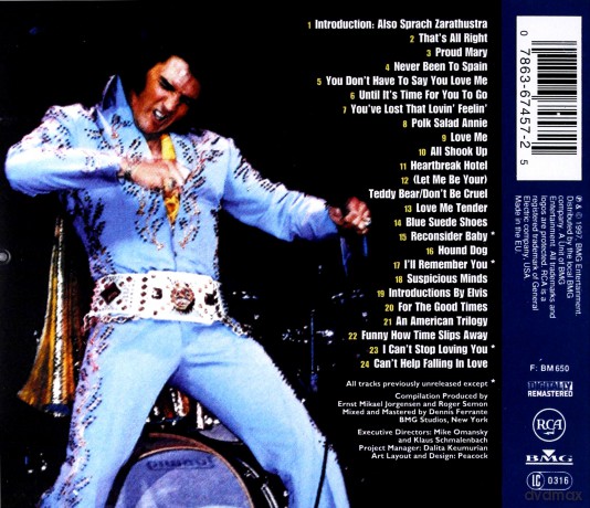 Elvis Presley: An Afternoon In The Garden [CD]