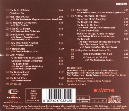 Chieftains: Bells Of Dublin [CD]