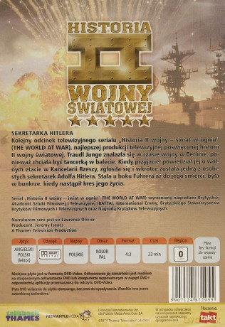 Historia II Wojny Światowej 31: Sekretarka Hitlera [DVD]