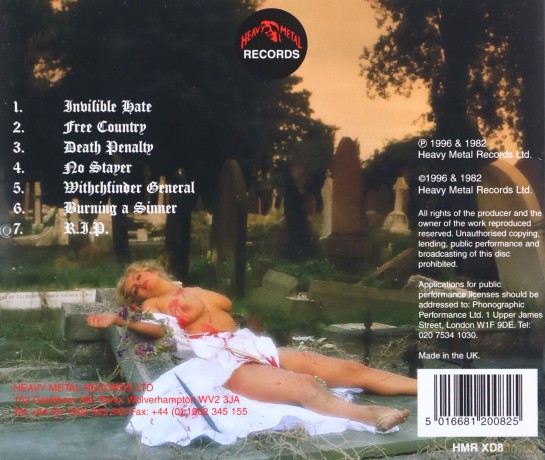 Witchfinder General: Death Penalty [CD]