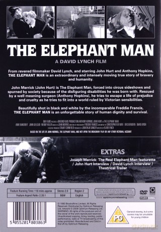 The Elephant Man (Człowiek Słoń) [DVD]