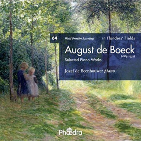 August De Broeck: In Flanders Fields 64: Selected Solo Works [CD]