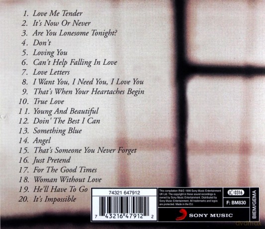 Elvis Presley: Love Songs [CD]