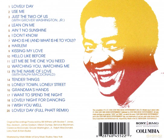 Bill Withers: Lovely Day-The Very Best Of [CD]