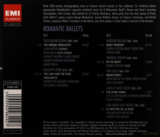 Romantic Ballets [2CD]