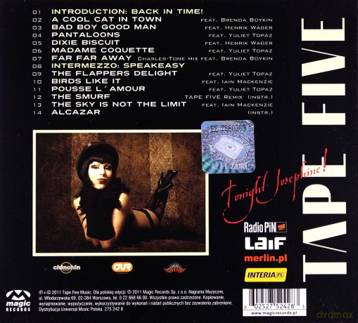 Tape Five: Tonight Josephine (Polska cena) (digipack) [CD]