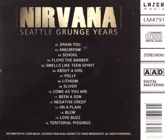 Nirvana: Seattle Grunge Years [CD]