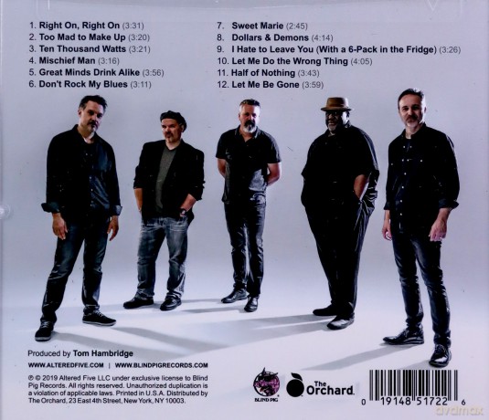 Altered Five Blues Band: Ten Thousand Watts [CD]