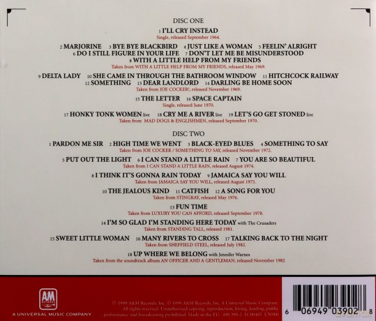Joe Cocker: The Anthology [2CD]