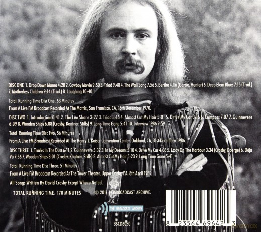 David Crosby: The Broadcast Archive [3CD]