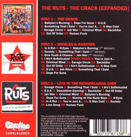 Ruts: The Crack [3CD]