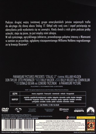Stalag 17 (Legendy Hollywood) [DVD]