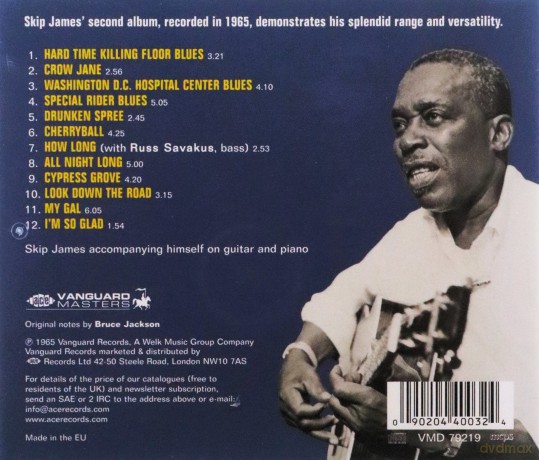 Skip James: Today [CD]