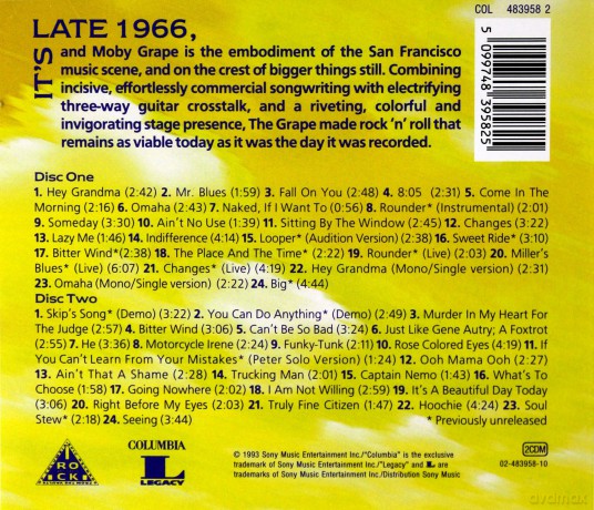 Moby Grape: Vintage-The Very Best Of [2CD]