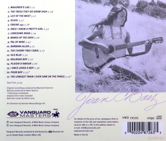 Joan Baez: Vol 2 [CD]