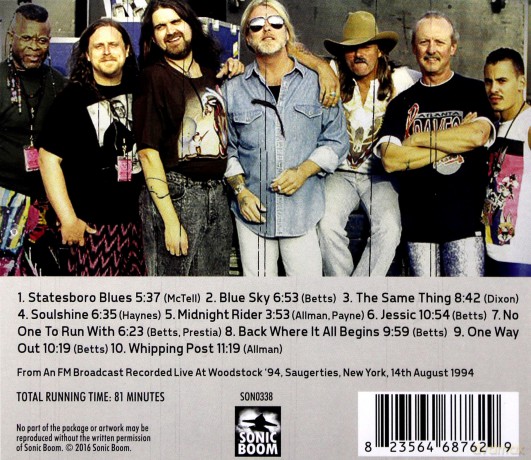Allman Brother Band: Woodstock 1994 [CD]