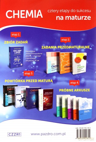 Chemia zbiór zadań maturalnych lata 2010-2019 poziom rozszerzony. 890 zadań z rozwiązaniami - Piotr Kosztołowicz, Dorota Kosztołowicz [KSIĄŻKA]