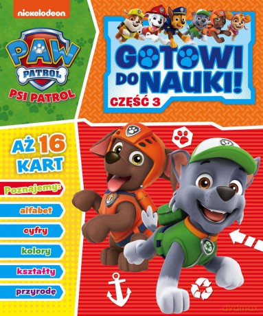 Gotowi do nauki. Psi Patrol część 3 [KSIĄŻKA]