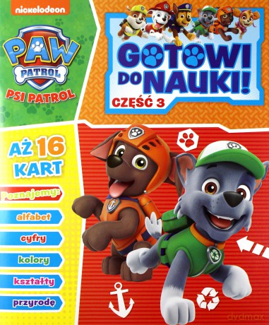 Gotowi do nauki. Psi Patrol część 3 [KSIĄŻKA]