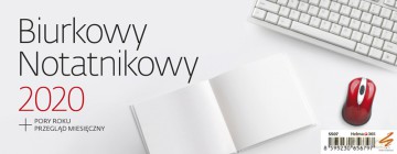 Kalendarz 2020 biurkowy notatnikowy [KALENDARZ]