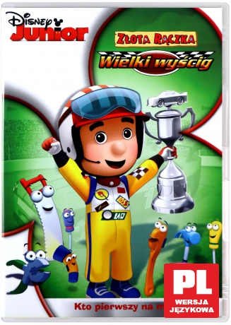 Maniek Złota rączka: Wielki wyścig (Disney Junior) [DVD]