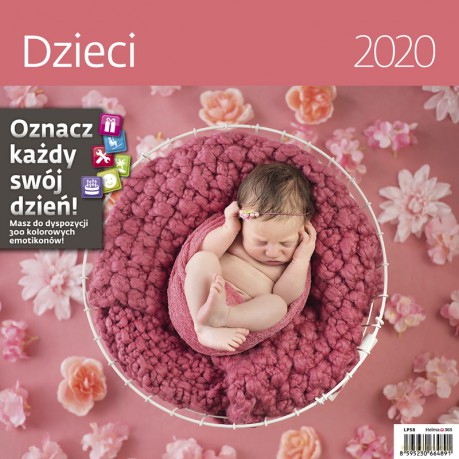 Kalendarz 2020 dzieci 30x30 [KALENDARZ]