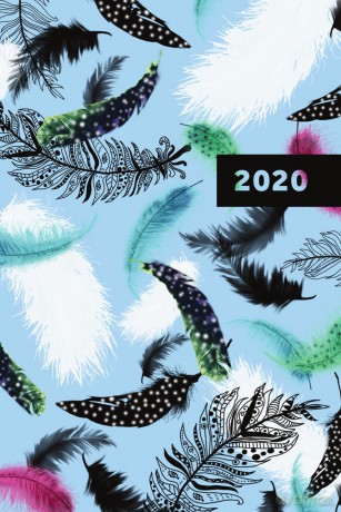 Kalendarz 2020 narcissus A5 dzień feathers [KALENDARZ]