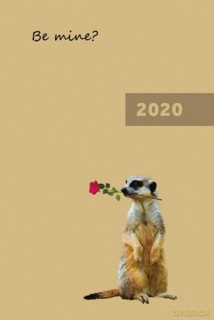 Kalendarz 2020 narcissus A5 tygodniowy be mine [KALENDARZ]