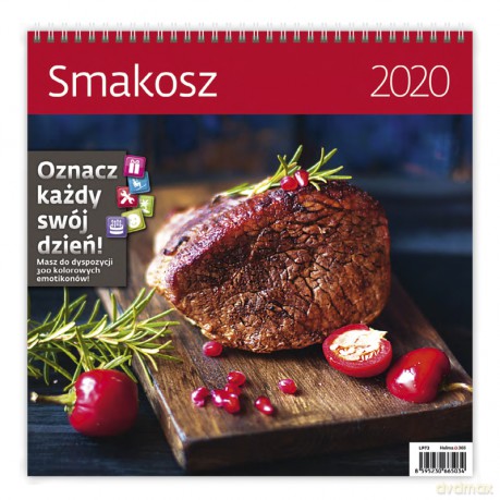 Kalendarz 2020 smakosz 30x30 [KALENDARZ]