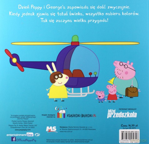 Kocham cię tato świnko. Świnka Peppa opowieści na dobranoc [KSIĄŻKA]