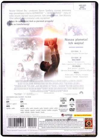 Transformers edycja specjalna Steelbook [2DVD]