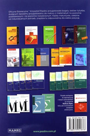 Matematyka. Próbne arkusze maturalne zestaw 5 poziom rozszerzony - Ryszard Pagacz, Piotr Gumienny, Adrian Karpowicz [KSIĄŻKA]