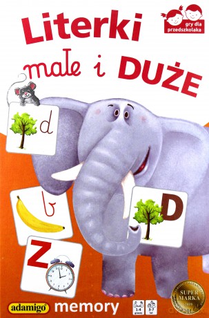 Memory literki małe i duże [GRA]