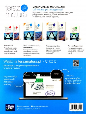 Teraz matura 2020. Matematyka poziom rozszerzony zbiór zadań i zestawów maturalnych - Praca Zbiorowa [KSIĄŻKA]