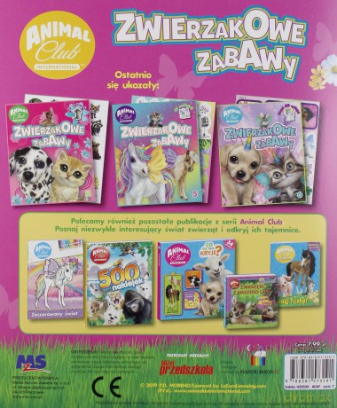Zwierzakowe zabawy. Animal club [KSIĄŻKA]