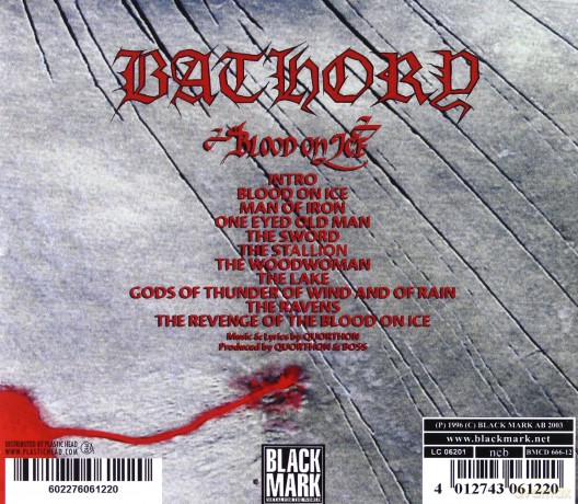 Bathory: Blood On Ice [CD]
