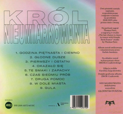Król: Nieumiarkowania [CD]