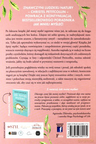 Jak lepiej myśleć. Dla analizujących bez końca i wysoko wrażliwych -Christel Petitcollin [KSIĄŻKA]