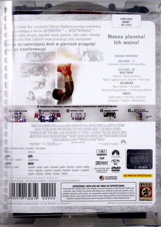 Transformers wydanie kolekcjonerskie [2DVD]