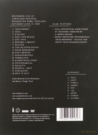 Slipknot: (Sic)Nesses [2DVD]
