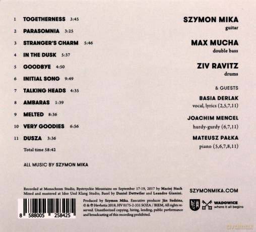 Mika, Szymon Trio: Togetherness [CD]