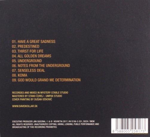 David Kollar: Notes From The Underground [CD]
