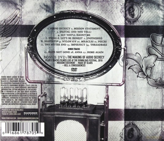 Stone Sour: Audio Secrecy [CD]+[DVD]