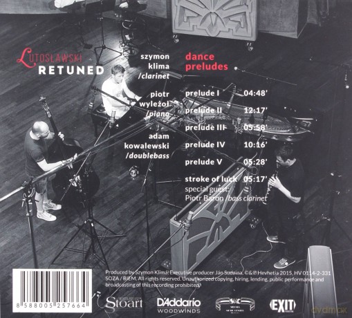 Klima, Szymon & Wyleżoł, Piotr & Kowalewski, Adam: Lutosławski Retuned [CD]