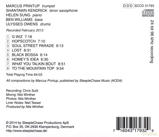 Marcus Printup: Lost (32BIT/96KHZ) [CD]