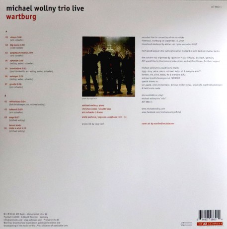Wollny, Michael Trio: Wartburg / Live [Winyl]