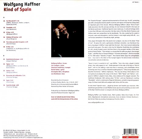 Wolfgang Haffner: Kind Of Spain [Winyl]