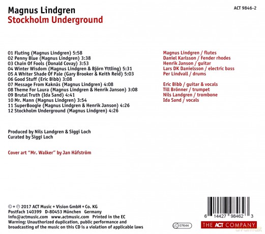 Lindgren, Magnus: Stockholm Underground [CD]